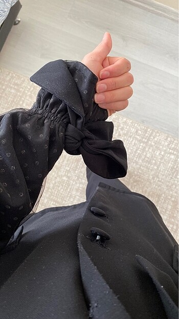 40 Beden siyah Renk Blazer takım