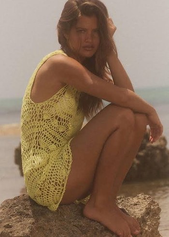 Sarı Dantel Detaylı parayo - Görsel 2