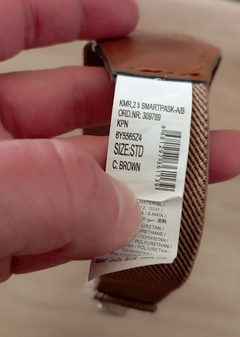 Kahverengi Tokalı Çocuk Kravat ve kemer - Görsel 7