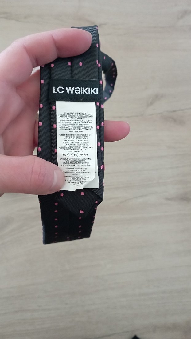 Kahverengi Tokalı Çocuk Kravat ve kemer - Görsel 4