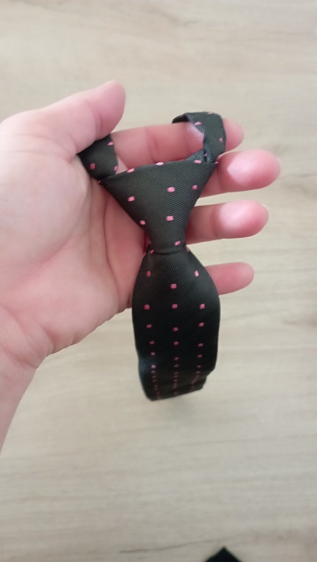 Kahverengi Tokalı Çocuk Kravat ve kemer - Görsel 2