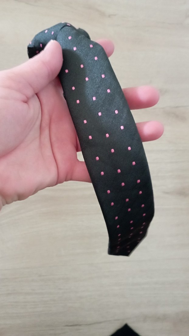 Kahverengi Tokalı Çocuk Kravat ve kemer - Görsel 3