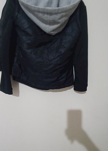 Siyah fermuarlı Yelek - Görsel 7