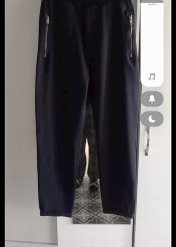 Trendyol & Milla Lacivert Beli Lastiklli Pantolon