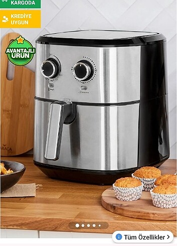 Karaca Airfryer 5.5Litre xl