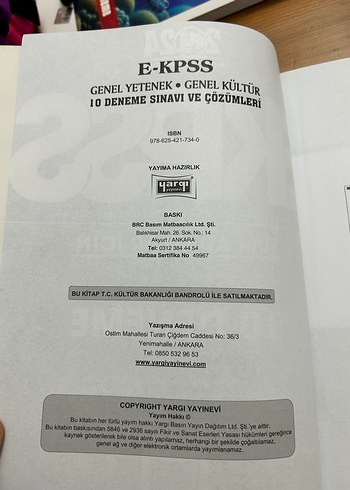 2024 EKPSS 10 Deneme Sınavı Kitabı e-kpss - Görsel 4