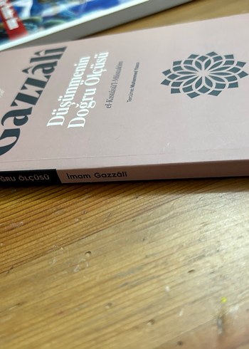 Gazzâlî - Düşünmenin Doğru Ölçüsü Kitabı gazzali - Görsel 5