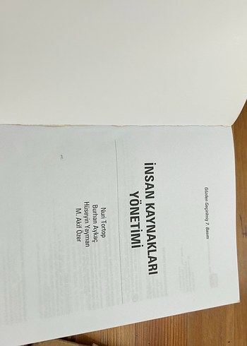 İnsan Kaynakları Yönetimi Kitabı Nuri Tortop Aykaç Yayman Özer - Görsel 3