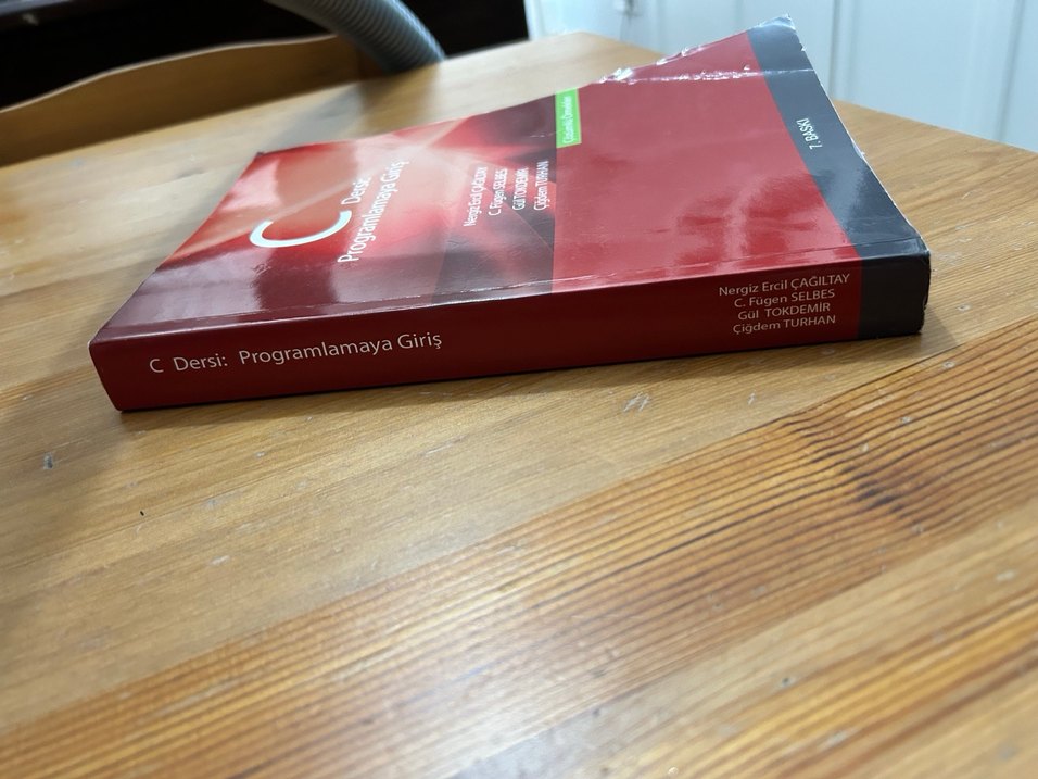 C Dersi Programlamaya Giriş 7. Baskı Nergiz Ercil - Görsel 4