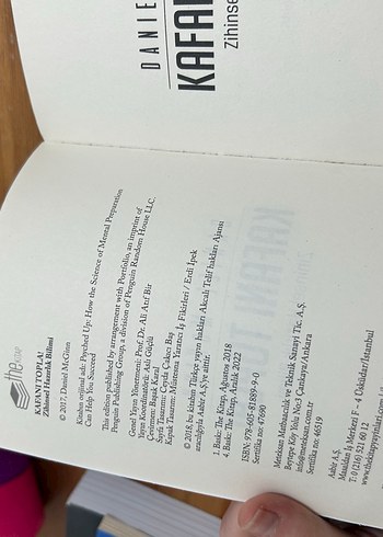 Kafanı Topla - Zihinsel Hazırlık Bilimi Daniel McGinn - Görsel 6