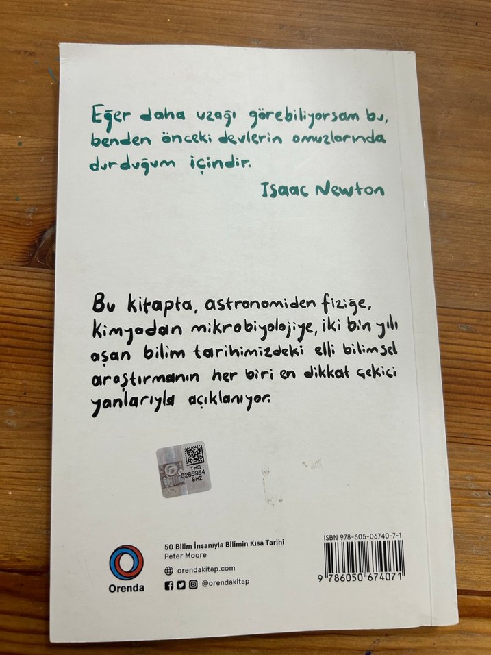50 Bilim İnsanı ile Bilimin Kısa Tarihi - Görsel 2