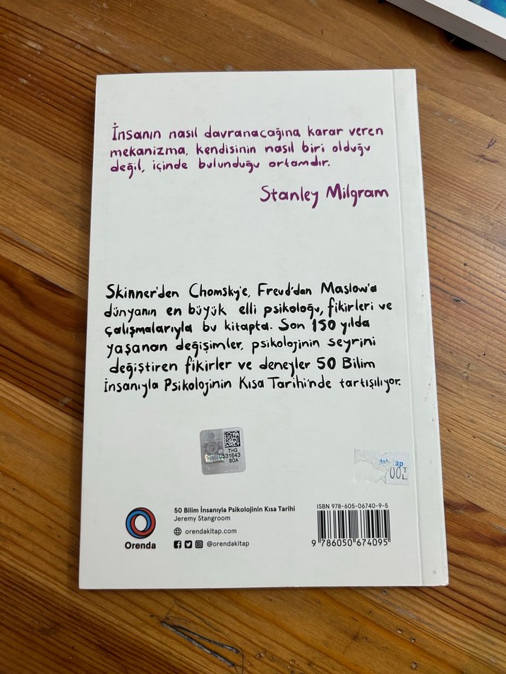 50 Bilim İnsanı ile Psikolojinin Kısa Tarihi - Görsel 2