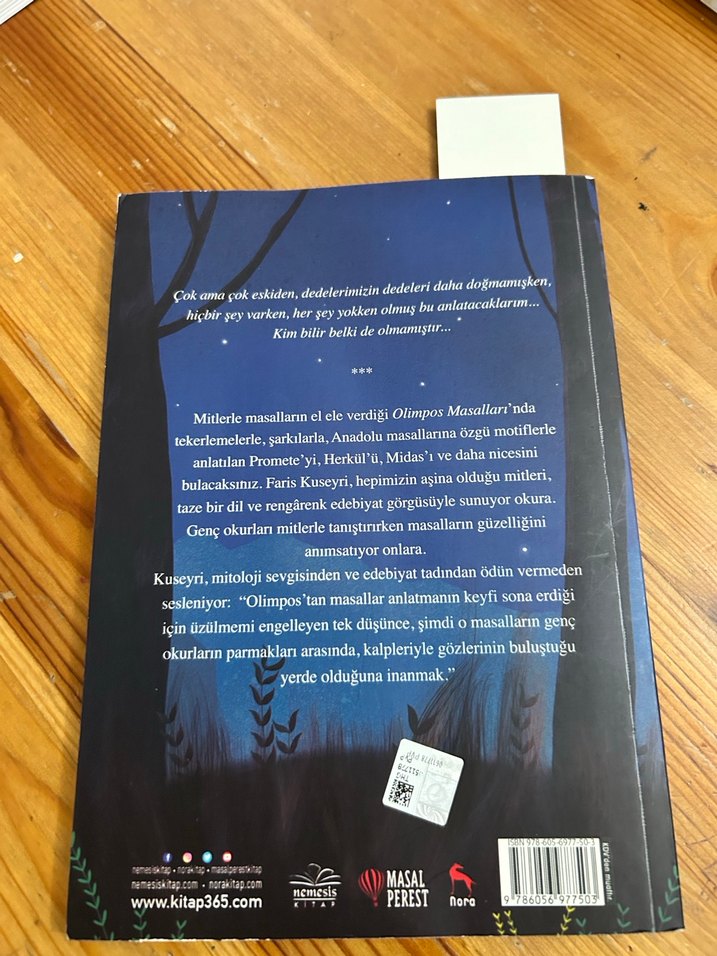 Olimpos Masalları - Faris Kuseyri - Görsel 2