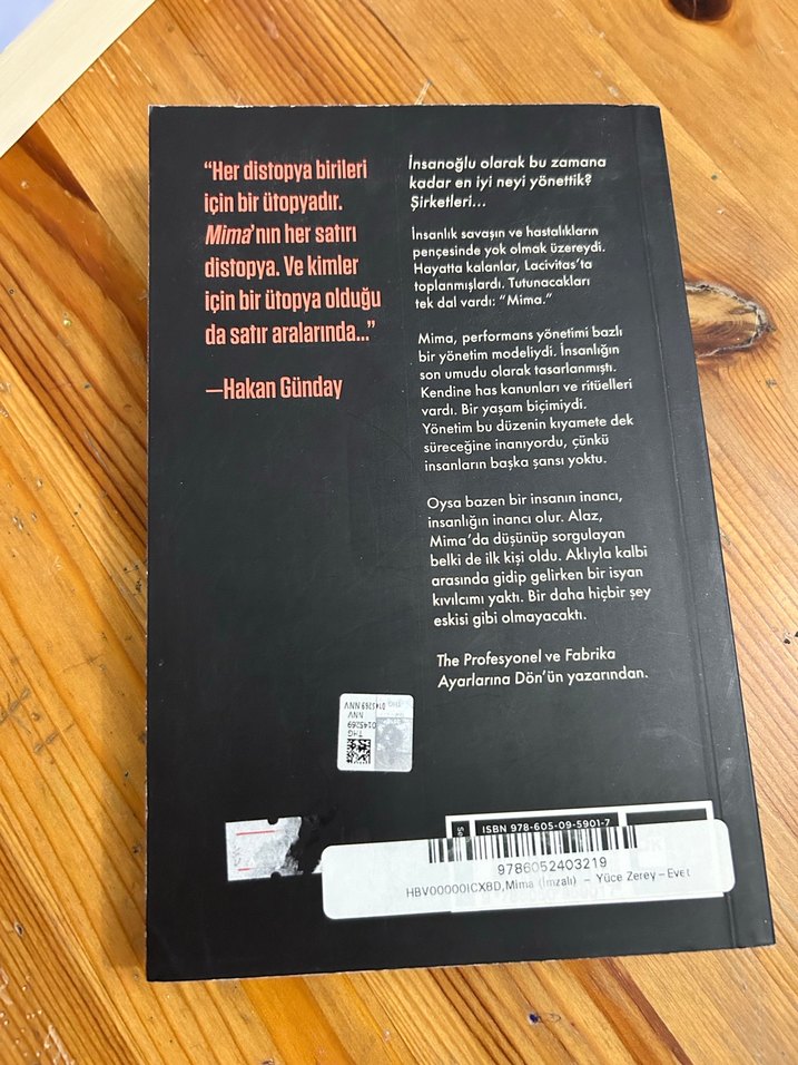 Mima - Yüce Zerey 7. Baskı - Görsel 2