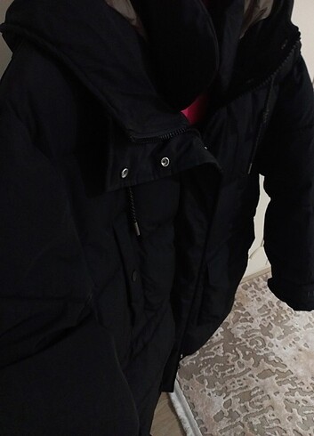 JJXX Kadın Mont Oversize Kaban JXSHALLOW PARKA Jack Jones - Görsel 8