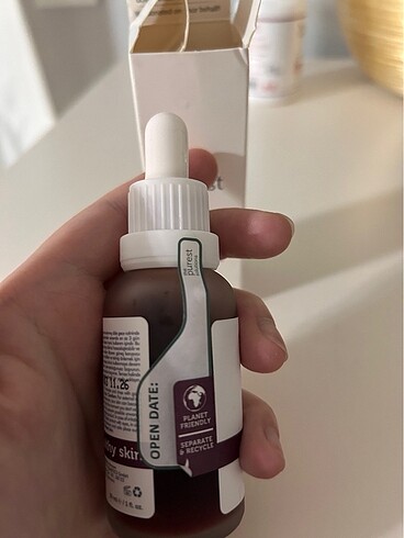 Bee Beauty The Purest solutions AHA BHA kırmızı serum peeling