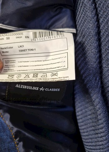 8 adet farklı renklerde ceket sıfır veya bir kaç kez kullanılmış - Görsel 18