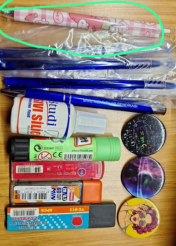 Çok Renkli Pastel Yazı ve İşaretleme Seti - Görsel 2