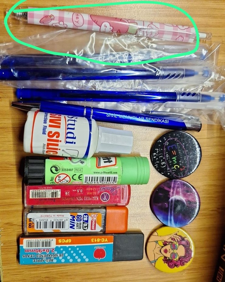 Çok Renkli Pastel Yazı ve İşaretleme Seti - Görsel 2