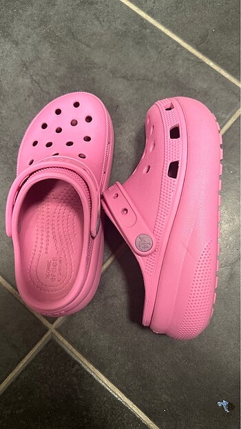 32 Beden pembe Renk Platform crocs