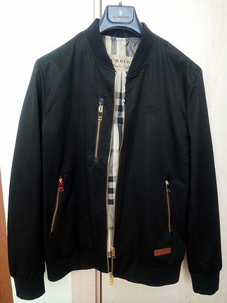 Orjinal Burberry Bomber Mont 