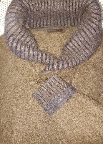 s/m Beden kahverengi Renk massimo dutti kaşmir kazak