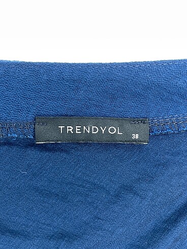 38 Beden lacivert Renk Trendyol & Milla Uzun Elbise %70 İndirimli.