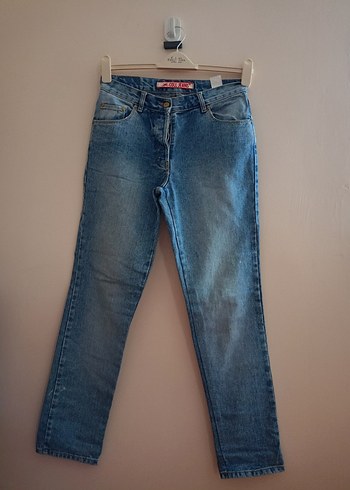 Rahat Kesim Mavi Kadın Denim Pantolon