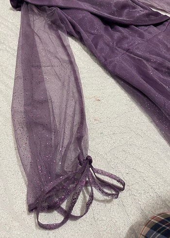 Mor Abiye Elbise - Görsel 5