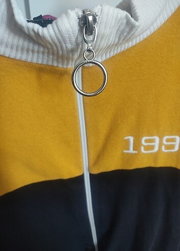 32 Beden fermuarlı sweat 