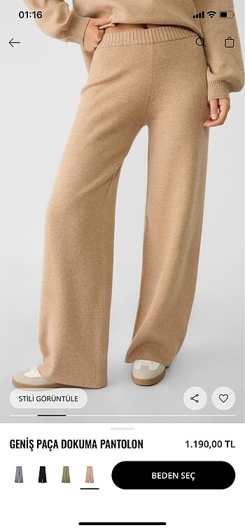 Stradivarius Stradivaris triko pantolon