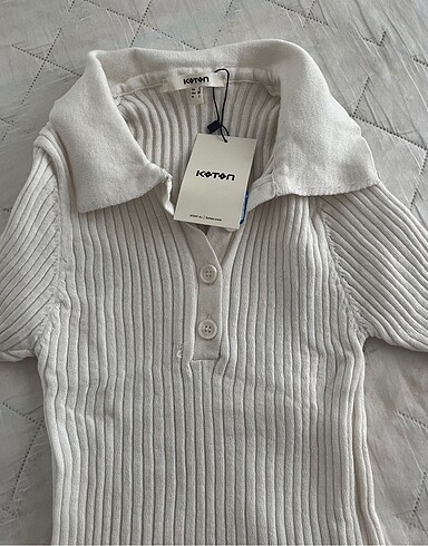 koton polo yaka tişört bluz