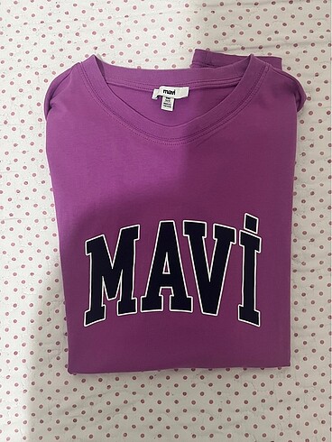 Mavi Jeans mavi mor tişört