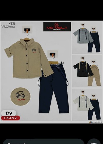 Renkli Kız çocuk Kısa Kollu Takım - Görsel 5