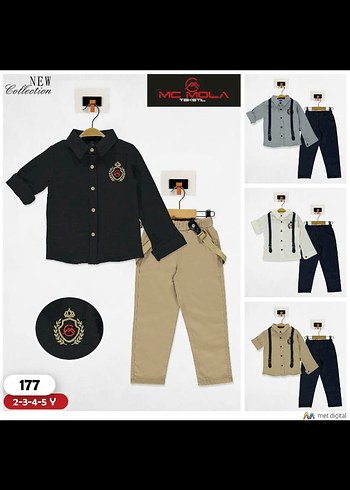 Renkli Kız çocuk Kısa Kollu Takım - Görsel 3