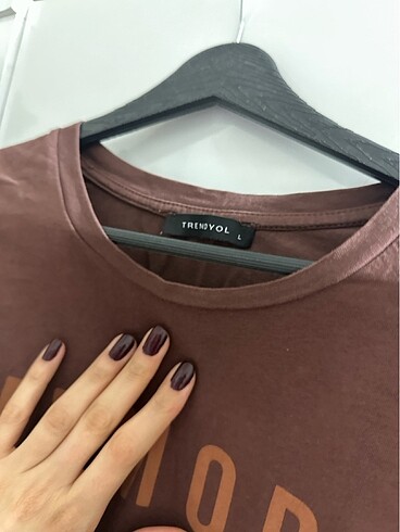 Trendyol & Milla Kahverengi tshirt