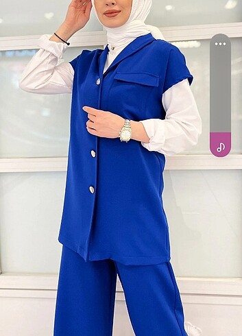 42 Beden lacivert Renk SAKS YELEK -PANTALON TAKIM