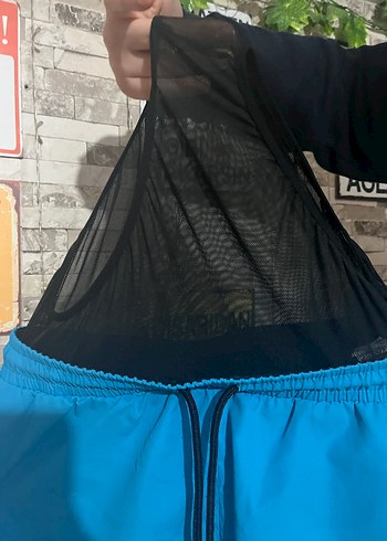 Mavi Mini kadın Deniz Şortu - Görsel 2