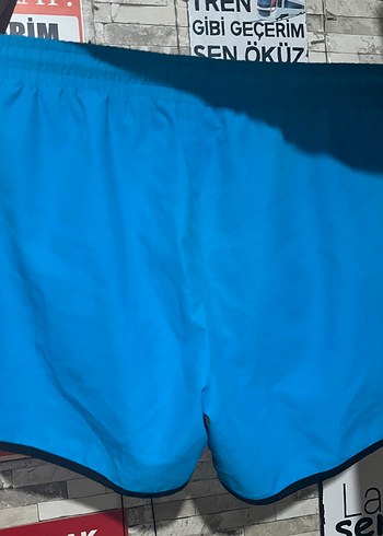 Mavi Mini kadın Deniz Şortu - Görsel 3