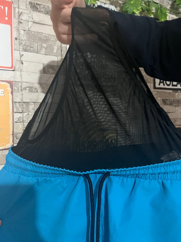 Mavi Mini kadın Deniz Şortu - Görsel 2