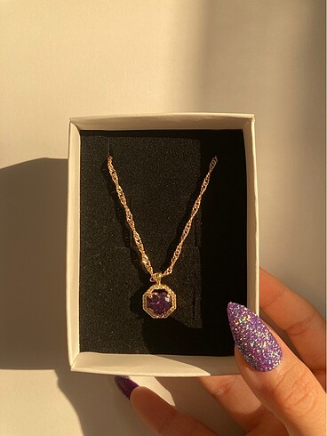 Gold heart kalp kolye