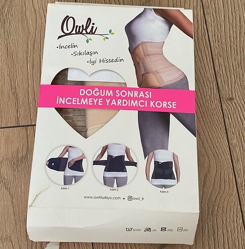 Owli marka doğum sonrası korse