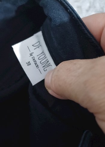 diğer Beden gri Renk Gri Kadın Midi Boy Denim Pantolon