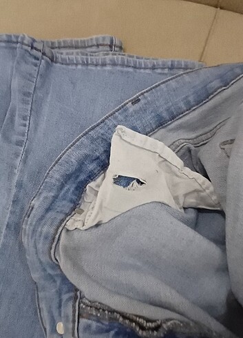 32 Beden mavi Renk Bayan Kot Pantolon 
