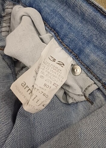 32 Beden Bayan Kot Pantolon 
