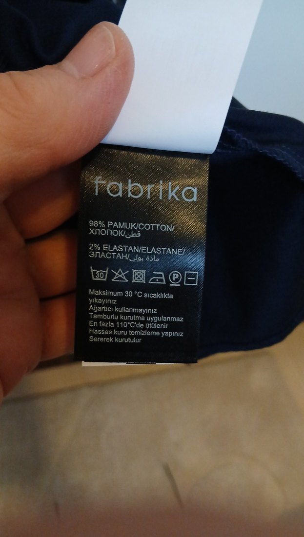 Lacivert V Yaka Uzun Kollu  Gömlek - Görsel 4