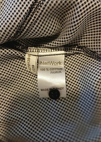 Gri Kadın Düğmeli Uzun Kollu Gömlek - Görsel 3