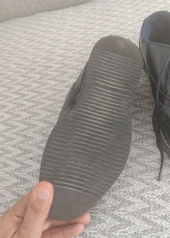 Diğer Erkek Çocuk Gri Klasik Bağcıklı Ayakkabı