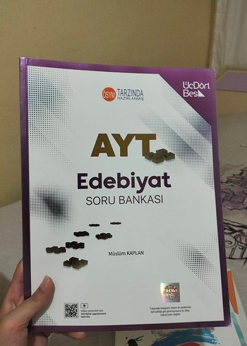 AYT Edebiyat Soru Bankası Müslim Kaplan