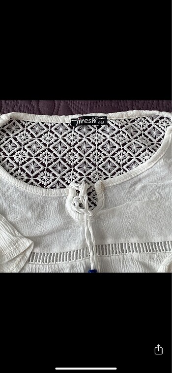 Beyaz bluz - Görsel 2